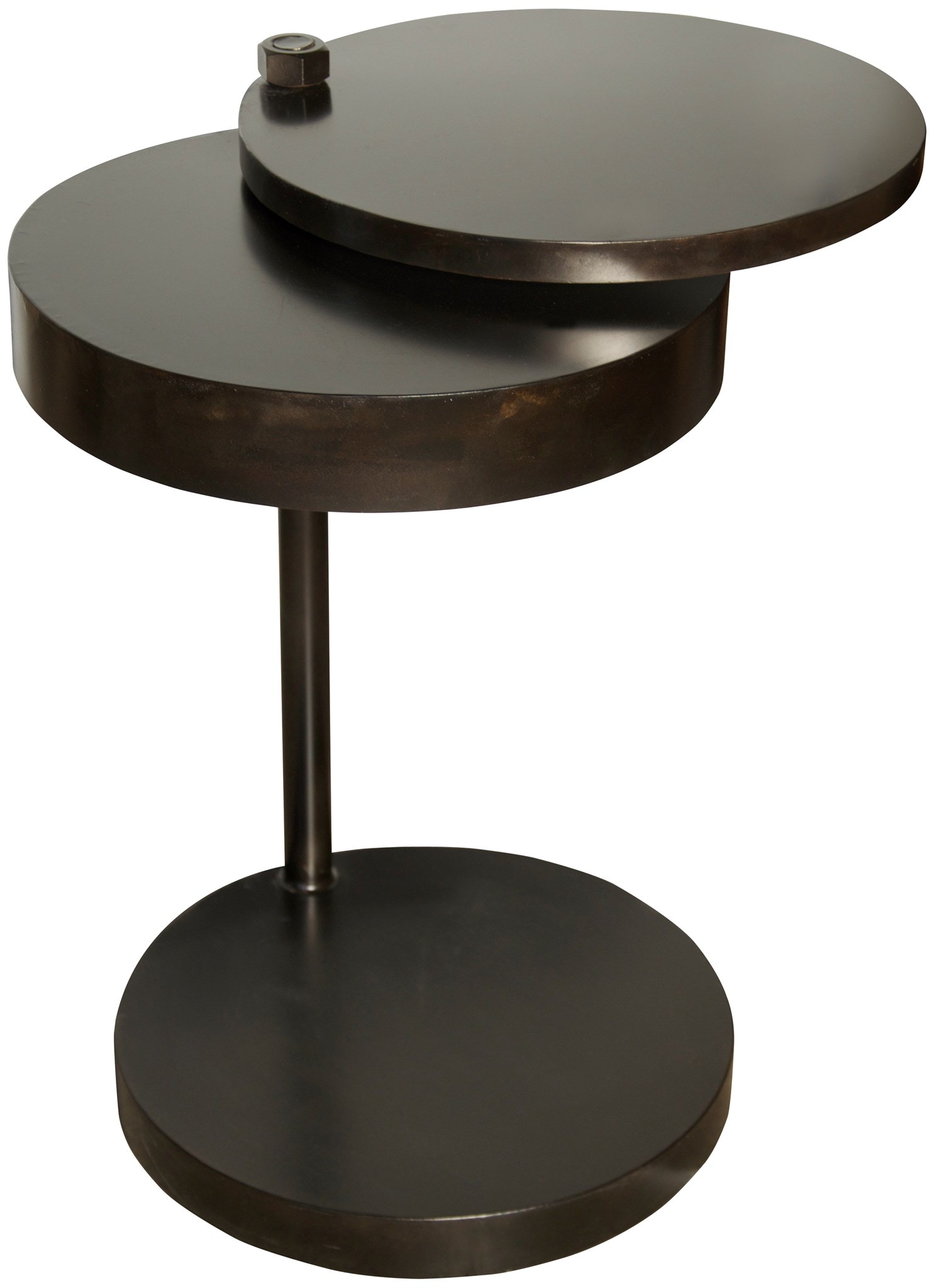 Noir Ebba Side Table Black Metal GTAB394MTB Portland, OR Key Home